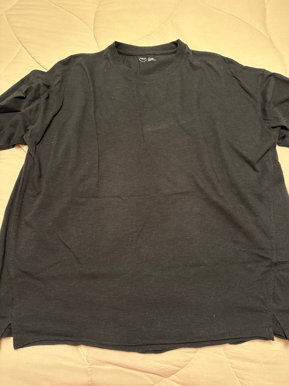 Aerie Women’s Classic Black Crewneck T‑Shirt